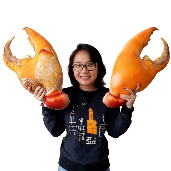 Boneka Capit Kepiting King Crab Besar