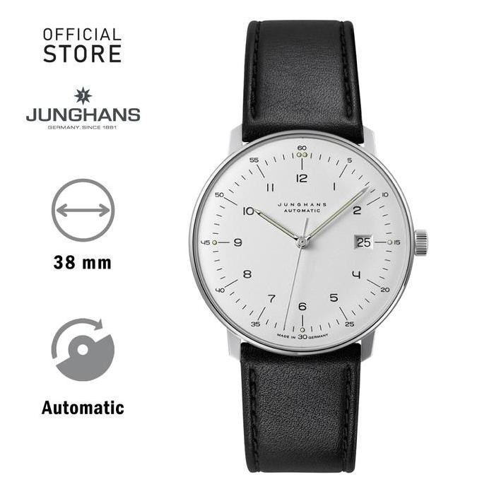 Sale Junghans Max Bill Automatic 027/4700 Jam Tangan Auto Silver W/ Date