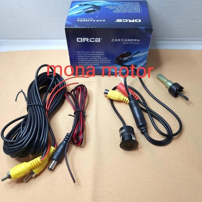 Tersedia Kamera depan/belakang mobil orca