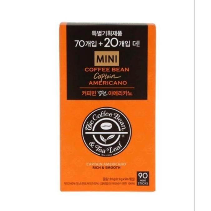 

[10 Sachet] Coffee Bean Captain Americano Coffee