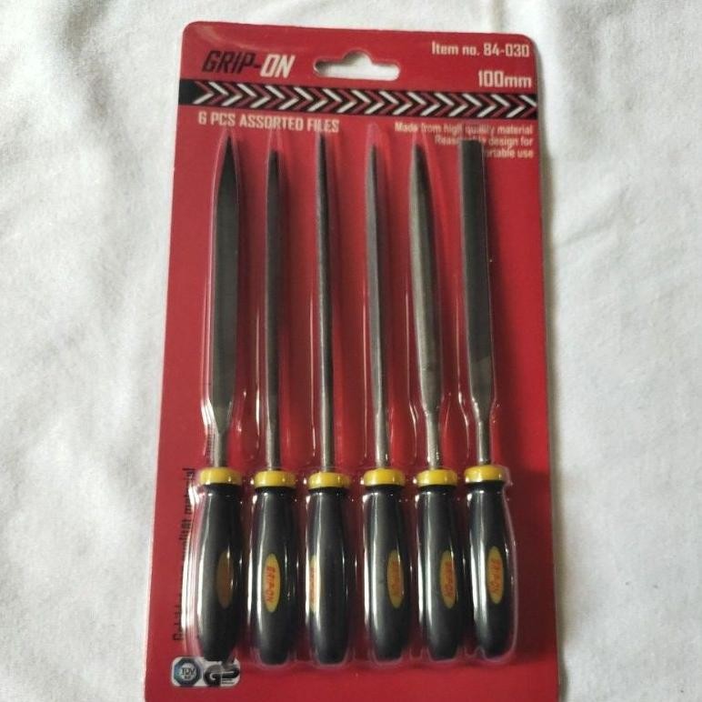 

kikir set 6pcs grip-on AST