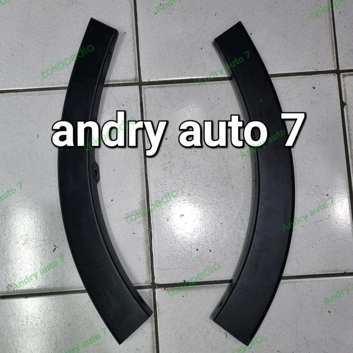 Over fender list hitam bemper rush terios 2018 2019 2020 2021 2022