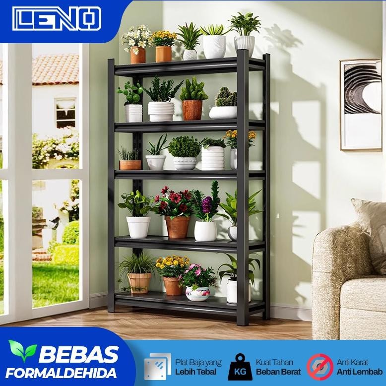 Rak Bunga 5 Susun Rak Tanaman Rak Bunga Susun Besi Rak Bunga Besi Rak Pot Bunga Besi  Full Besi