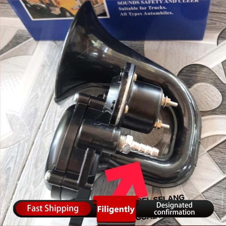 [COD]KLAKSON SCANIA VOLVO / KLAKSON KEONG ANGIN 12V/24V MOBIL TRUK & BUS