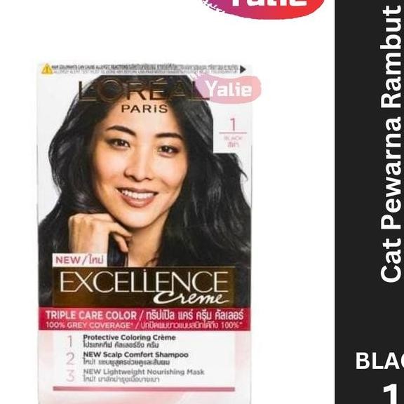 Loreal Excellence Creme Hair Color Cat Pewarna Rambut Uban Permanen