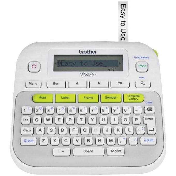 

Brother Printer Label Pt-D210 Pembuat Label / Label Maker New Stok