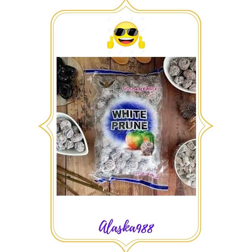 

Golden eagle White Prune / Manisan Buah Prune Putih/ Prune candy 500gr