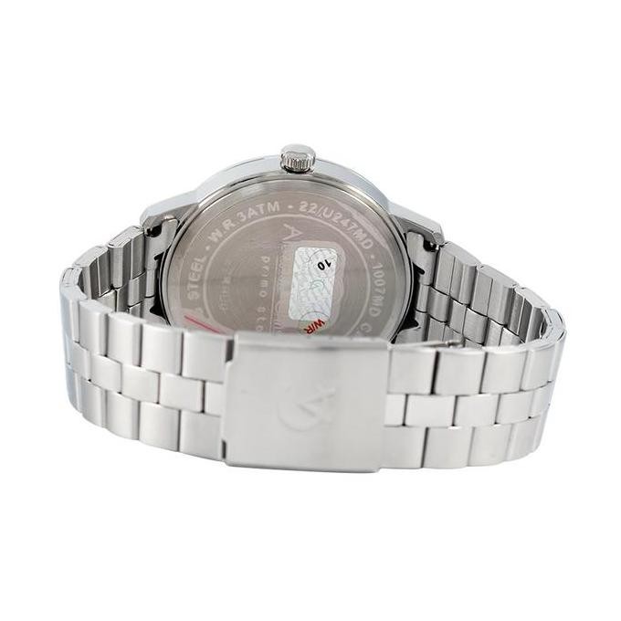 Grosir Jam Tangan Pria Alexandre Christie Primo Steel Ac 1007 Mdbssba Black