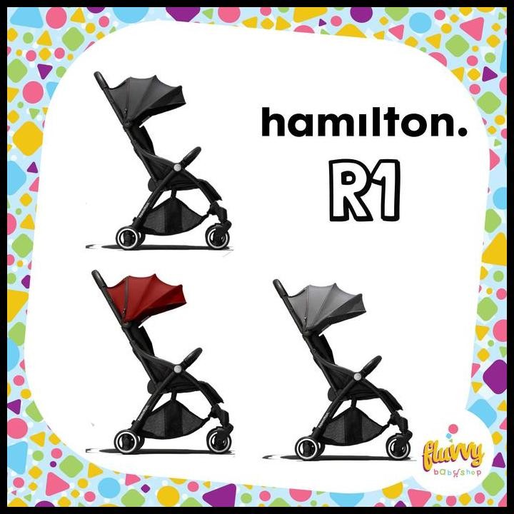 Terlaris Hamilton - R1 Ezze Elite Pro | Cabin Size Stroller | Kereta Dorong Bay High Quality