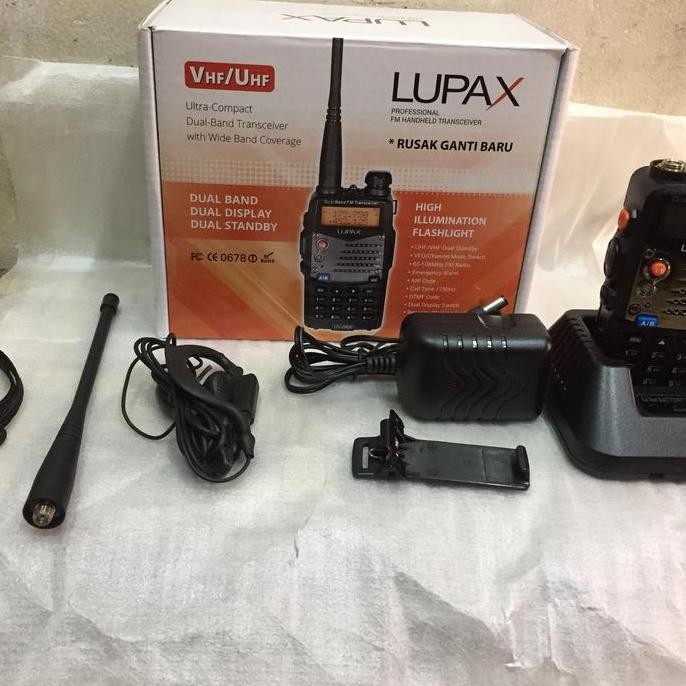 HT LUPAX UV5RA dual band transceiver with wide band coverage