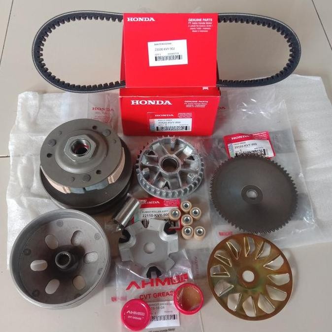 FULL SET PAKET CVT KIRIAN BEAT KARBU/SCOOPY KARBU/SPACY KARBU/KODE-KVY