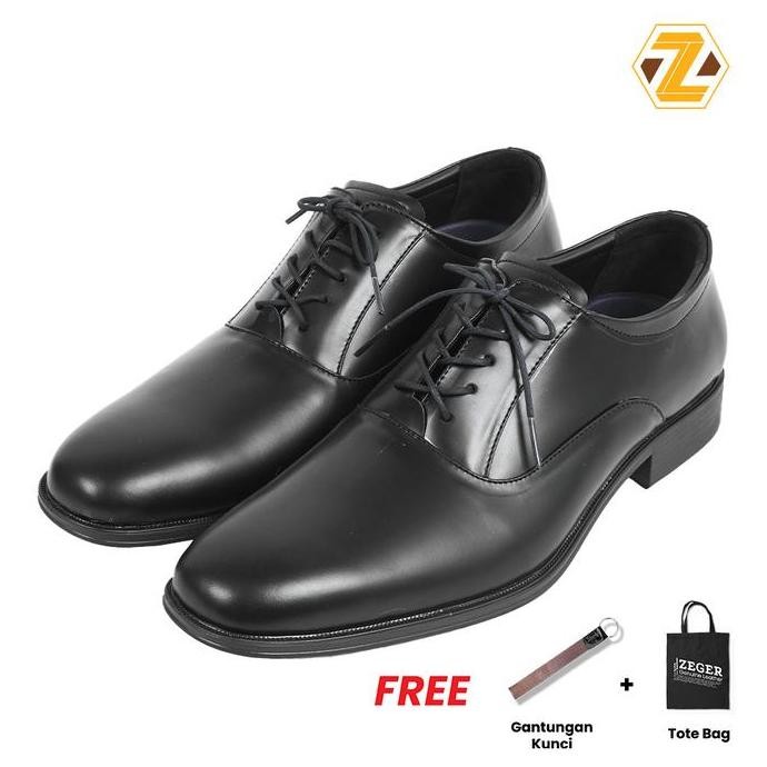 Tersedia Zeger Footwear Sepatu Kulit Pria - SK 177 sepatu formal pantofel