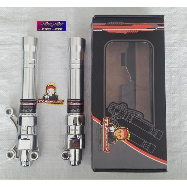 Tupaknam Tabung Shock Depan Kaki Chrome Mio Fino