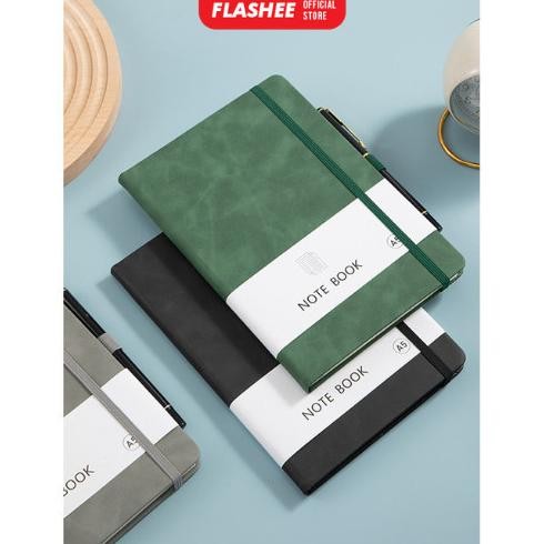 

Flashee Notebook A5 Pocket Buku Catatan Aesthetic Notebook Buku Diary 100 Lembar AST