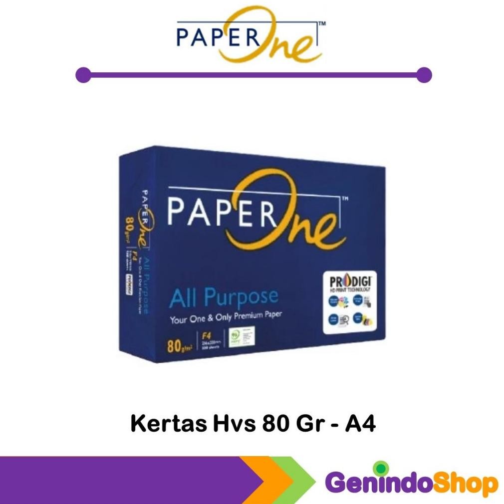 

Kertas Hvs Paperone A4 80gr AST