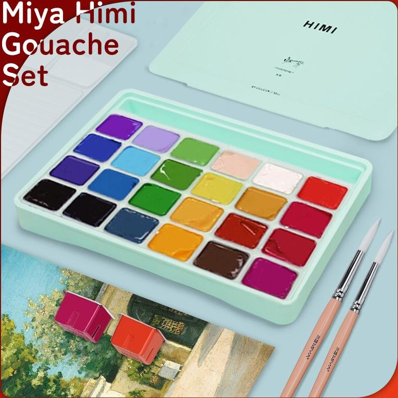 

Miya Himi Gouache Set 18/24 Warna 30ml Cat Untuk Cat Air AST