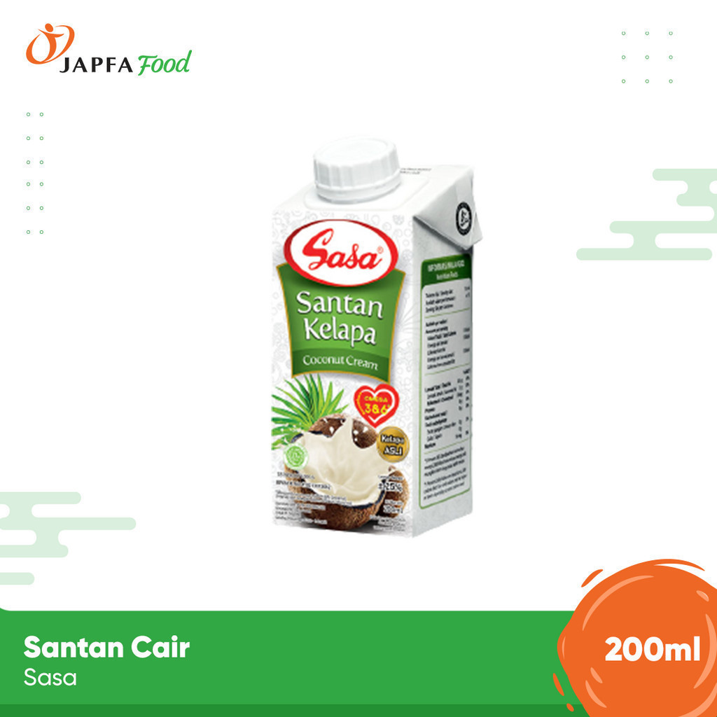 

Sasa Santan Cair 200 ml