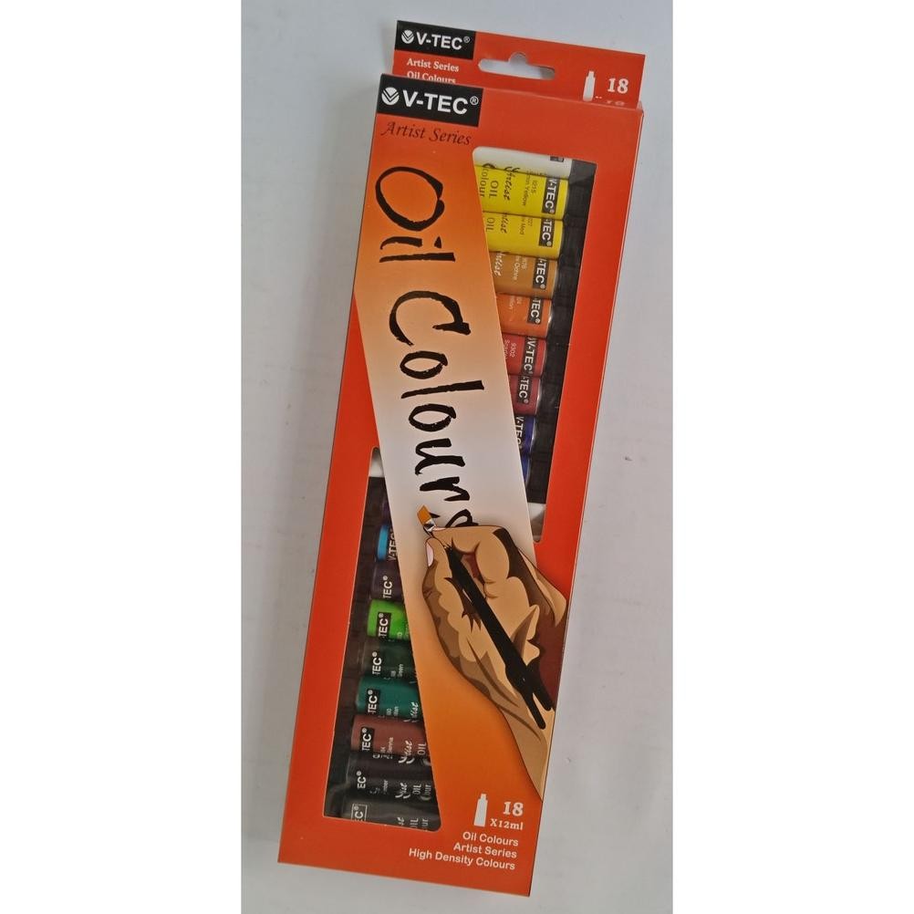 

Cat Minyak Vtec 18 Warna (12 ml) AST