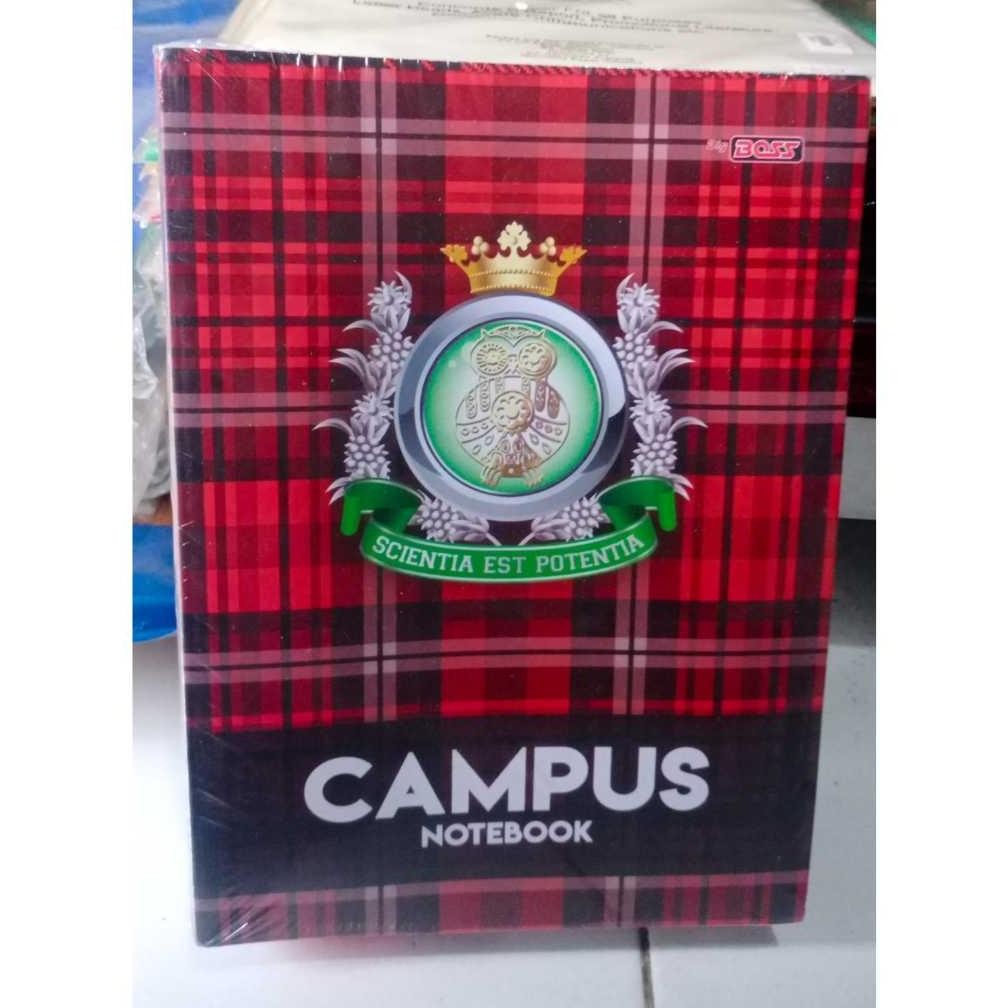 

Buku Tulis Campus Big Boss 50 Lembar - 1 Pack Isi 10 Buku, Buku Tulis Berkualitas AST