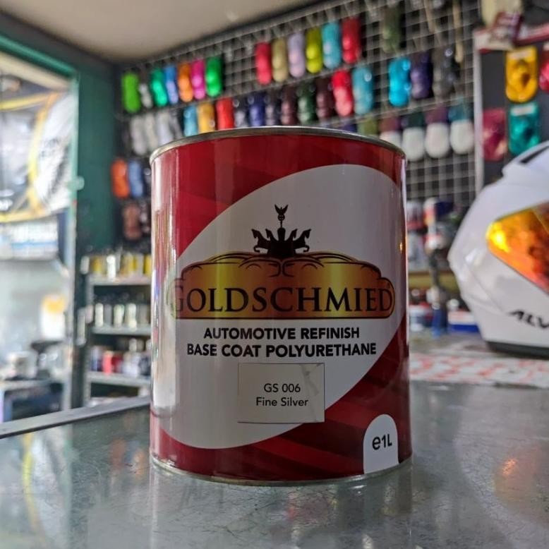 

Cat silver pu halus / Metalic sedang merk goldschmied germany 1L AST