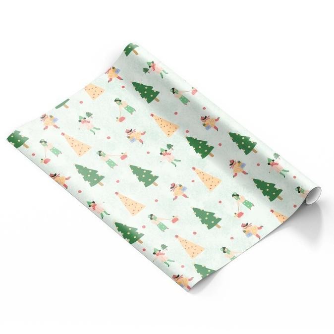 

MINDU Capricorn Design Kertas Kado Natal / Christmas Isi 6 - GWC 420