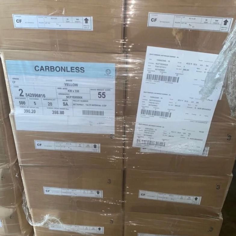 

Kertas Ncr / kertas nota merk NBA ukuran Folio isi 500 lembar AST