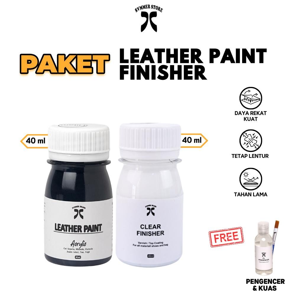 

Paket Leather Paint Cat Kulit Asli Sintetis Tas Dompet Jeans Topi Lukis Sepatu AST
