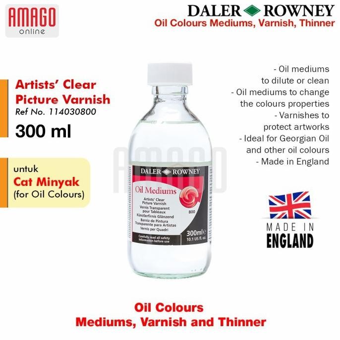 

Vernis DALER-ROWNEY - Artists Clear Picture Varnish 300 ml - 114030800 AST