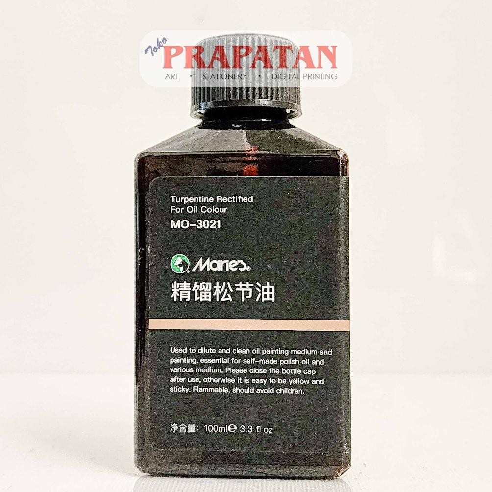 

Maries Oil Colour Turpentine Rectified 100ml MO-3021| Medium Cat Minyak AST