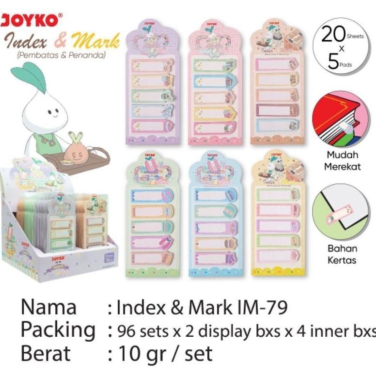 

(12 Pcs) Index & Mark IM Joyko IM-79 AST