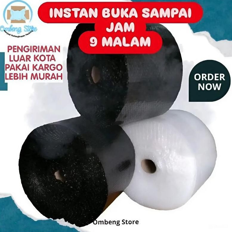 

PLASTIK BUBBLE WRAP TEBAL PACKAGING 50 meter x 25 cm AST