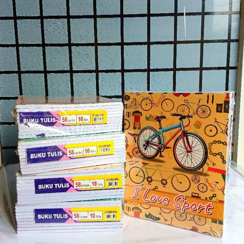 

Buku Tulis Silver Horse 58 Lembar ( Pak 10 Buku ) [ Original ] AST