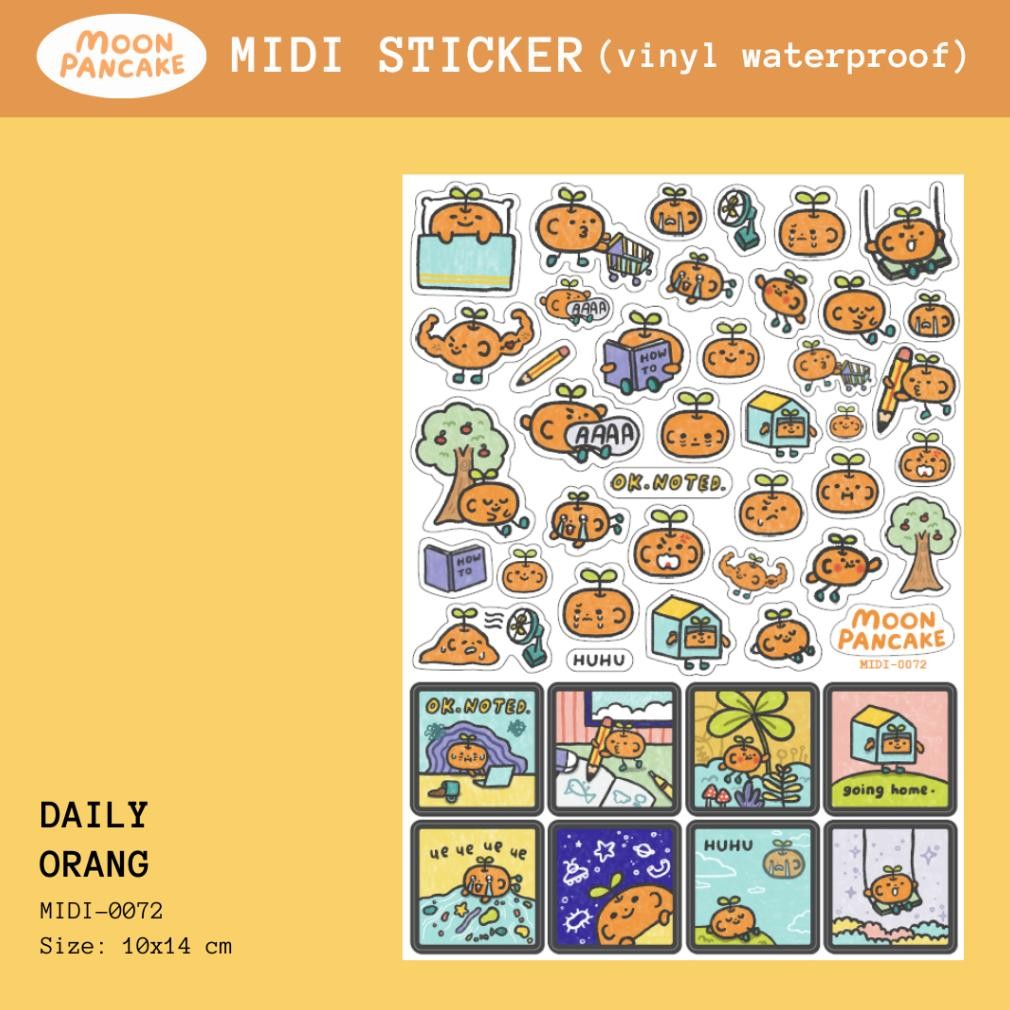 

Moon Pancake Midi Sticker - Daily Orang AST