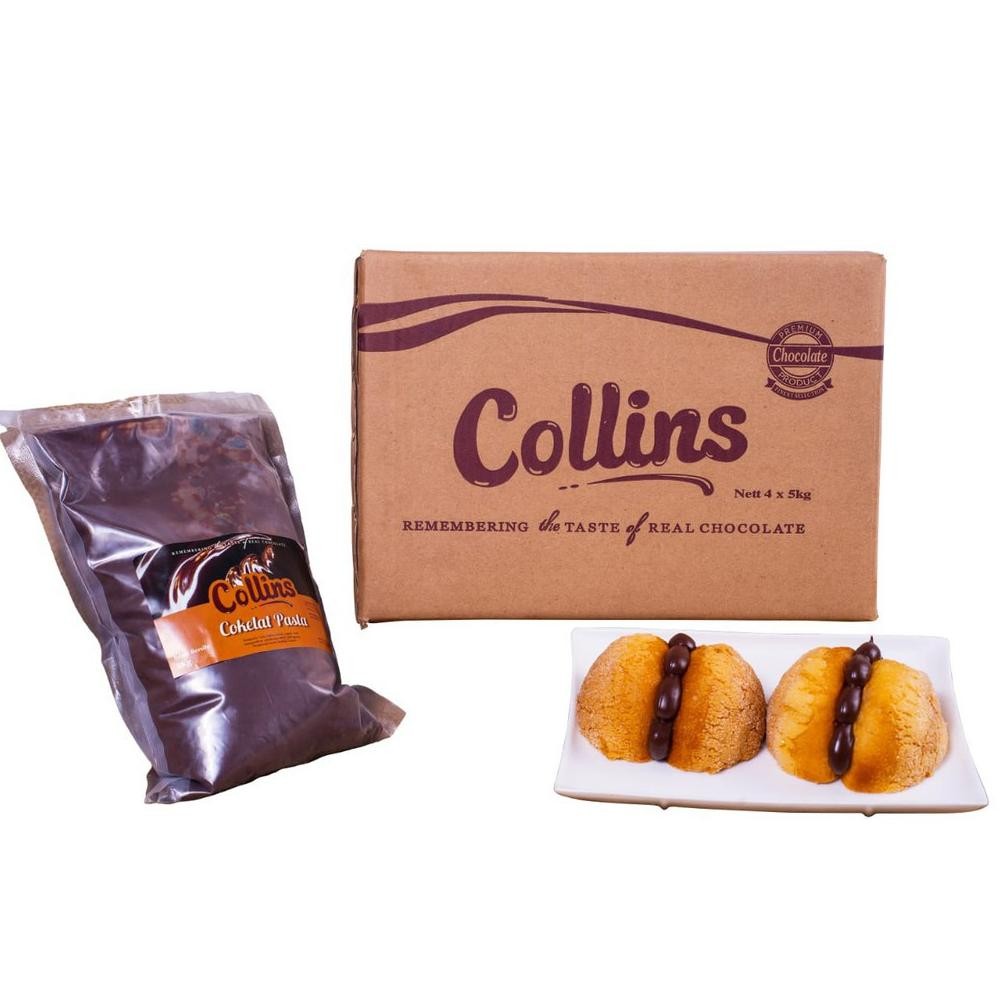 

Collins Coklat Pasta 5KG / Collins Coklat Filling 5KG