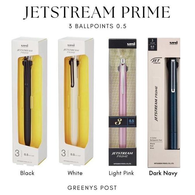 

Uni Mitsubishi Jetstream Prime Multi Pen Ballpoint 3 Color 0.5 Mm Co
