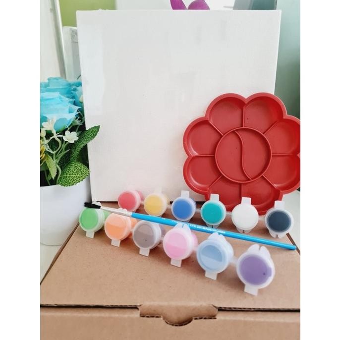 

PAKET CERIA Set Canvas Lukis Lengkap Murah AST