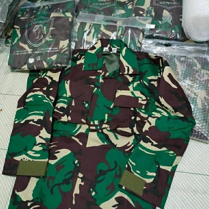 Baju PDL Chevalier Balotelli Semi Wool Puring dan Resleting