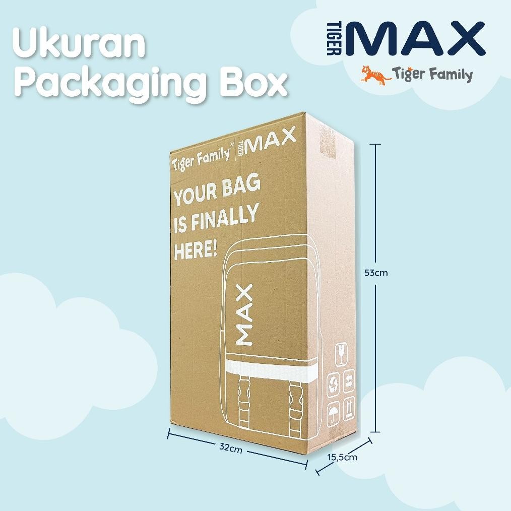 

MINDU Free Packaging Box - Tiger Max Ergonomic Bag