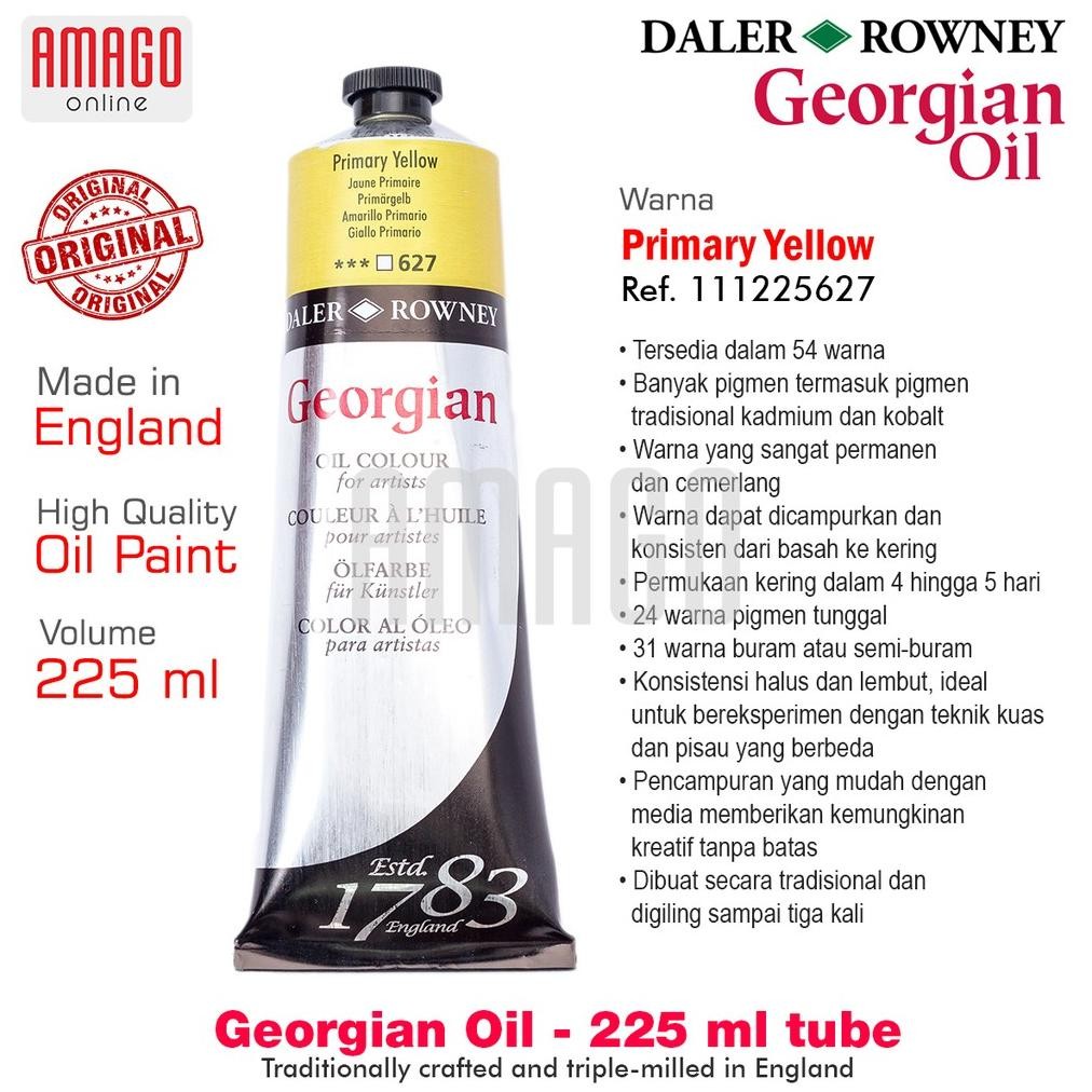 

DALER-ROWNEY Georgian Oil 225 ml - Cat Minyak Lukis - Primary Yellow - 111225627 AST