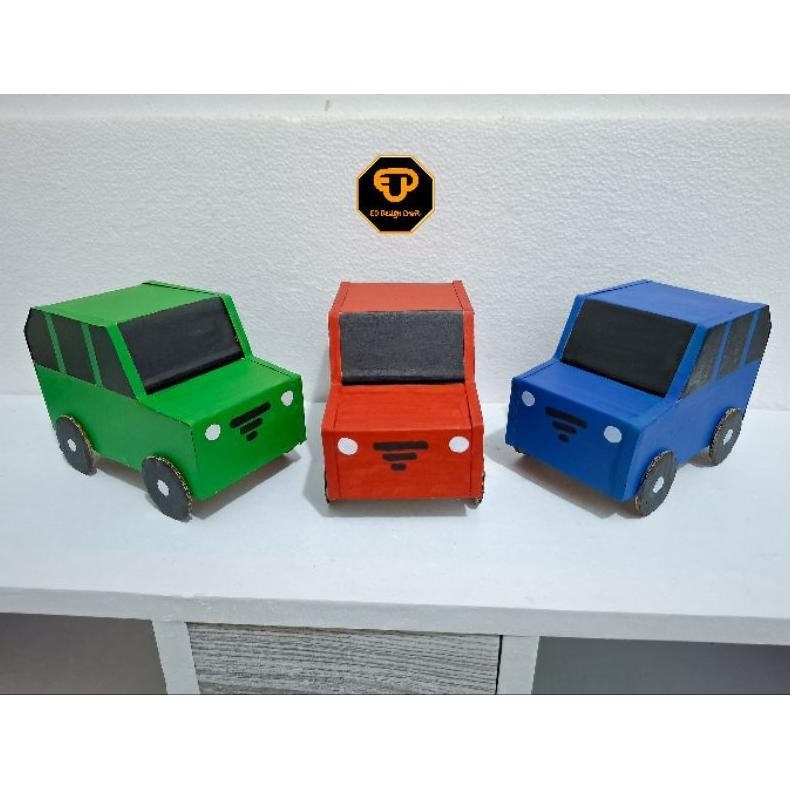

Termurah Prakarya dari kardus/mobil mobilan kardus