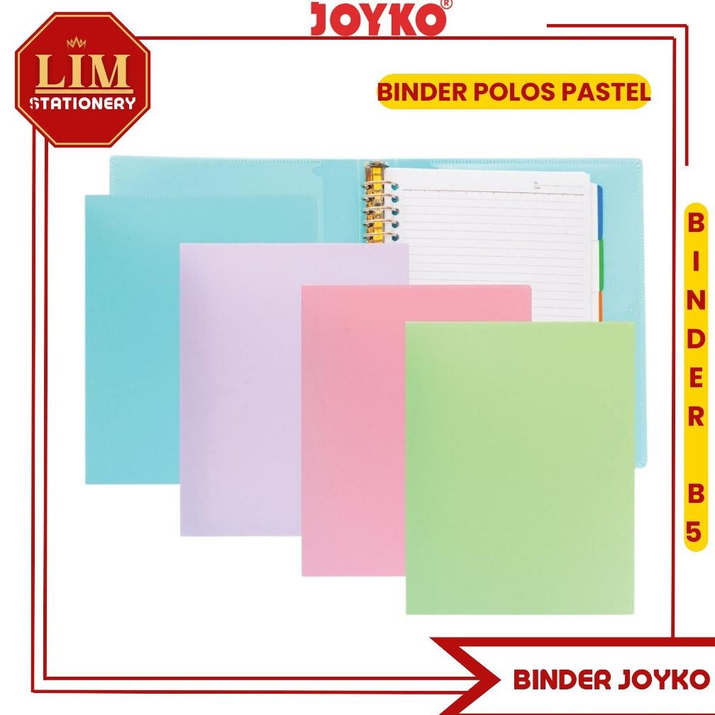 

BINDER POLOS JOYKO B5 / BINDER BESAR JOYKO (Pcs) AST