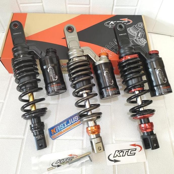 shockbreaker shock ktc racing extreme hitam as gold dan grey uk 325