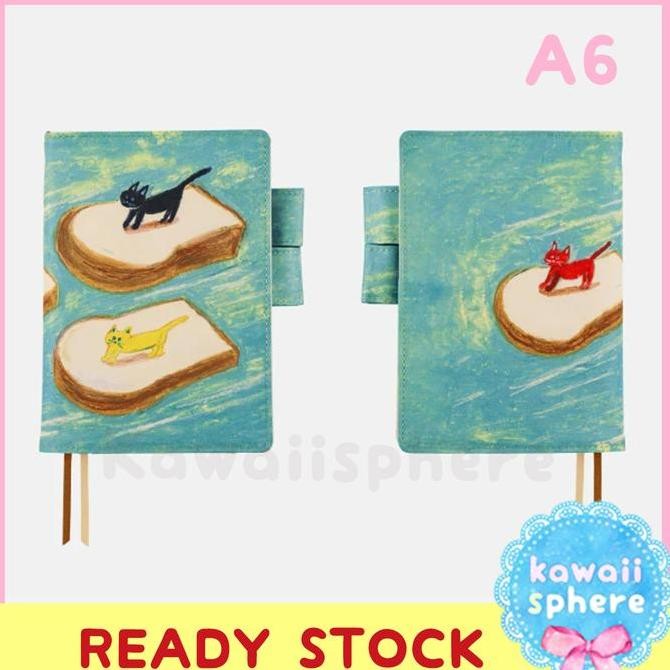 

Hobonichi A6 Cover (Only) | Keiko Shibata Bread Floating | Hobonichi Cover Limited Co