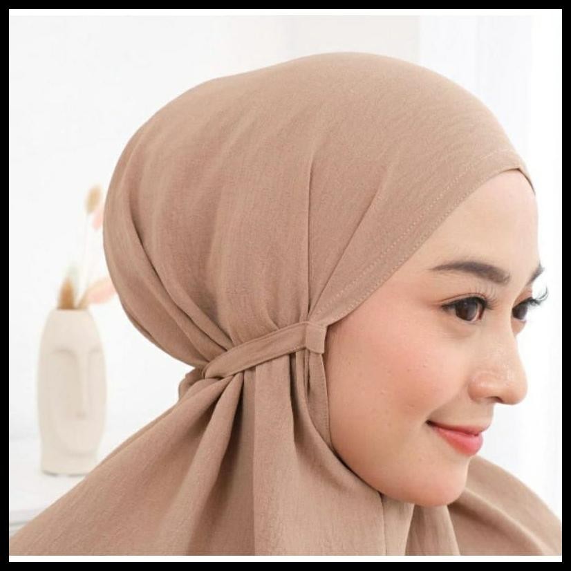 HIJAB BERGO CRINKLE AIR FLOW SIZE M/JILBAB BERGO MARYAM CRINKLE PREMIUM/BERGO CRINKLE