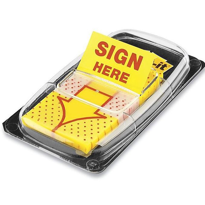 

Post It Sign Here 3M AST