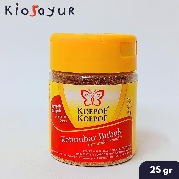

Corriander Powder / Ketumbar Bubuk Koepoe Koepoe 25 gram
