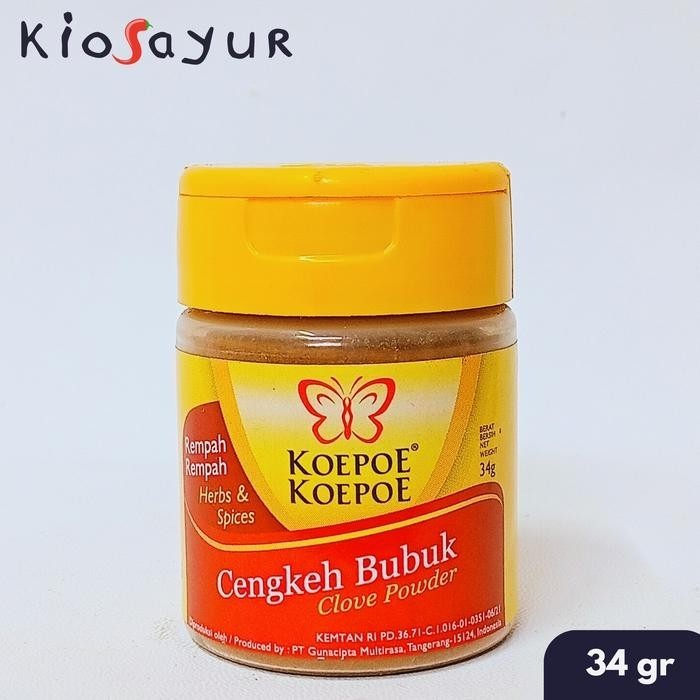

Cengkeh Bubuk Koepoe Koepoe 34 gram