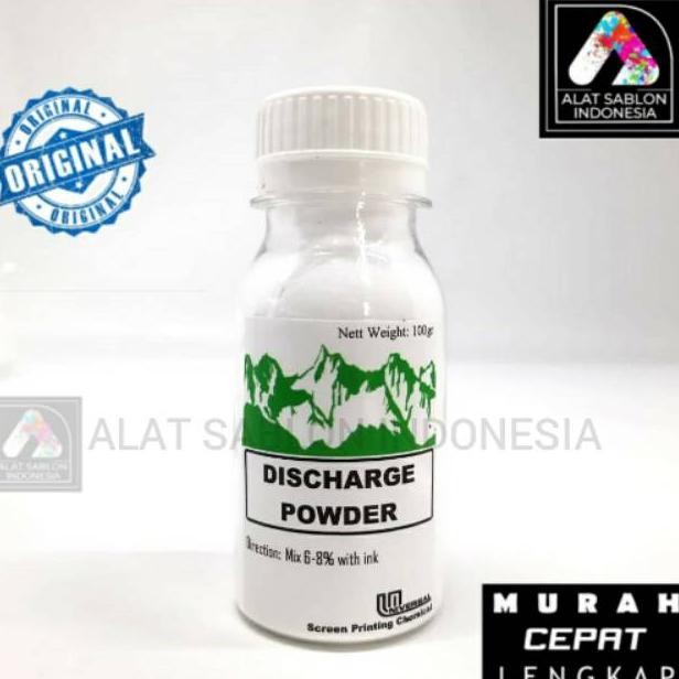 

BUBUK SERBUK DISCHARGE CABUT WARNA 100GR ALAT SABLON AST