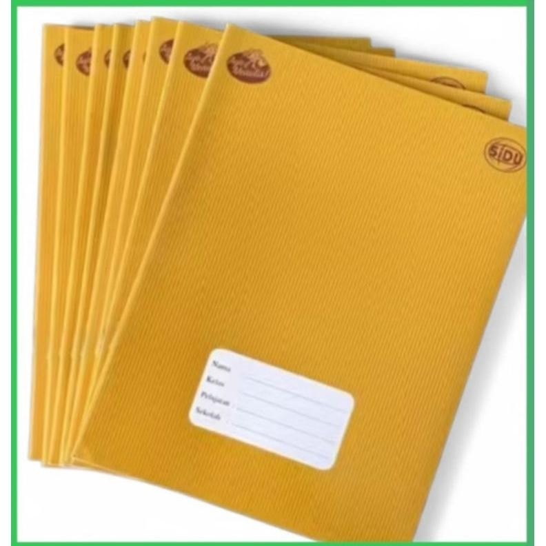 

BUKU TULIS SIDU 40 LEMBAR SAMPUL COKLAT ISI 10 PCS/PACK AST