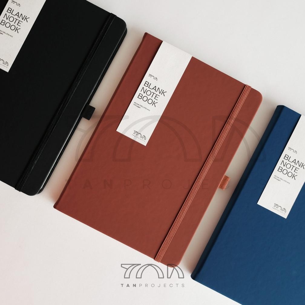 

Blank Notebook A5 uk 14.5 x 21cm AST